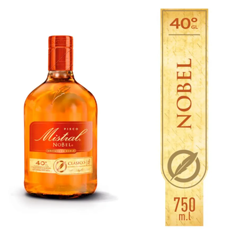 PISCO MISTRAL NOBEL CLASICO 40° 750ml