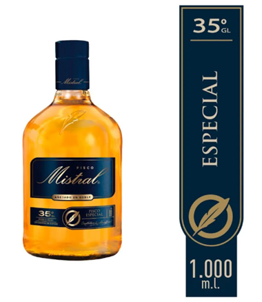 PISCO MISTRAL 35° 1L