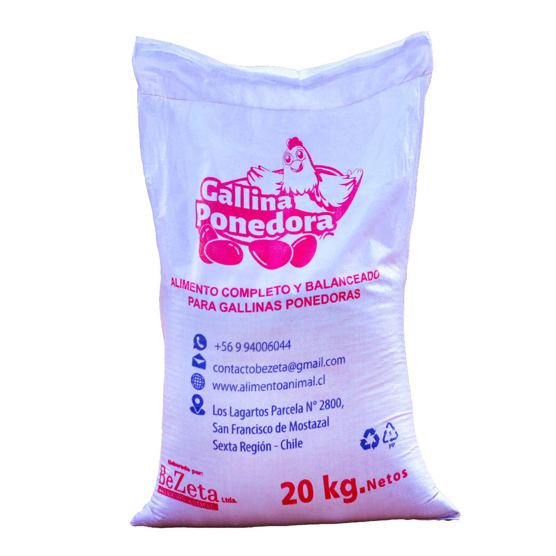 ALIMENTO GALLINA - PONEDORA 20 KG