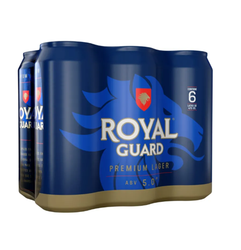 CERVEZA ROYAL GUARD 470ml (6 PACK)