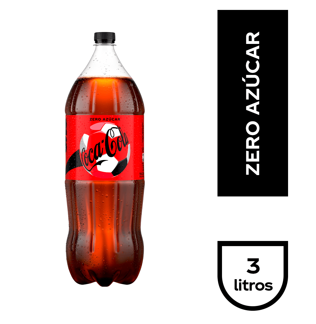 COCA COLA ZERO 3L