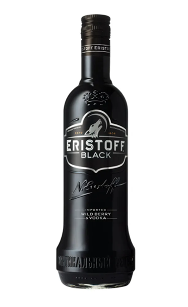 VODKA ERISTOFF BLACK 700ml