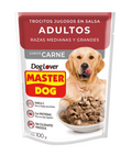 SOBRE MASTER DOG ADULTO CARNE 100 GR