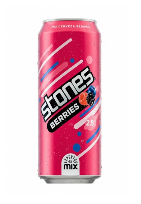 CERVEZA STONES BERRIES 470ml (6 PACK)