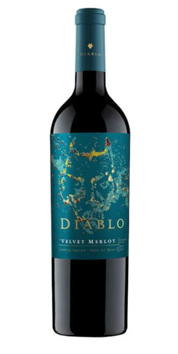 VINO DIABLO VELVET MERLOT 750ml